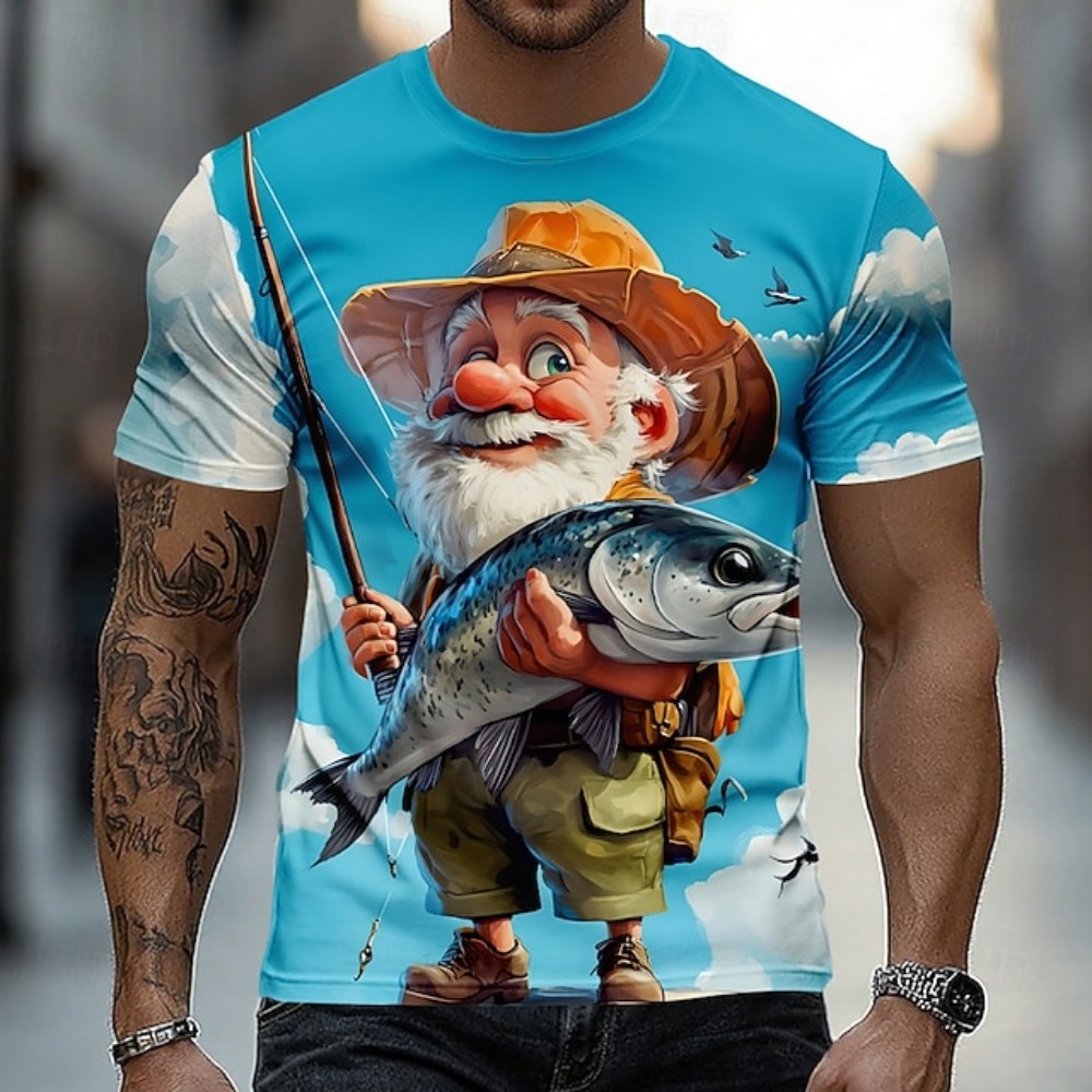Fishing Equipment For Kids - Fun Fishing Pattern 3D Print Sport