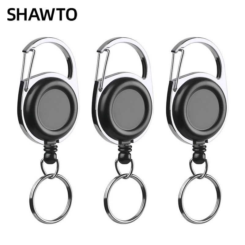 Fishing Equipment And Tools - Shawto Elastic Fly Fishing KeyChain Retractor