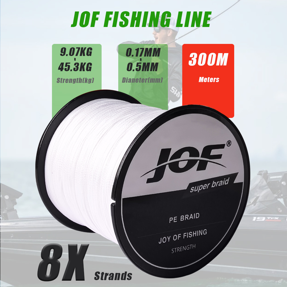 Fishing Equipment Bundle - JOF Fishing Line 500M 300M 1000M