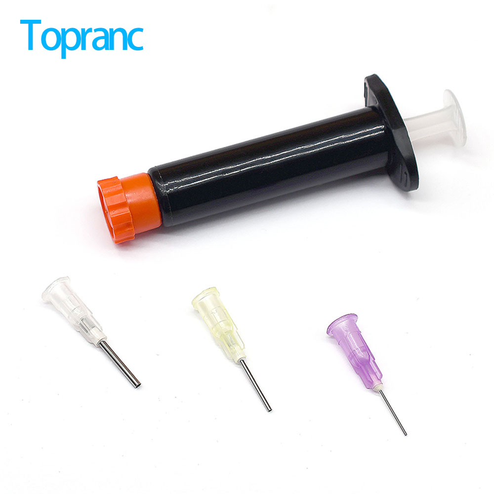 Fishing Equipment Fly - 2Sets Black UV Resin Dispensing Syringe