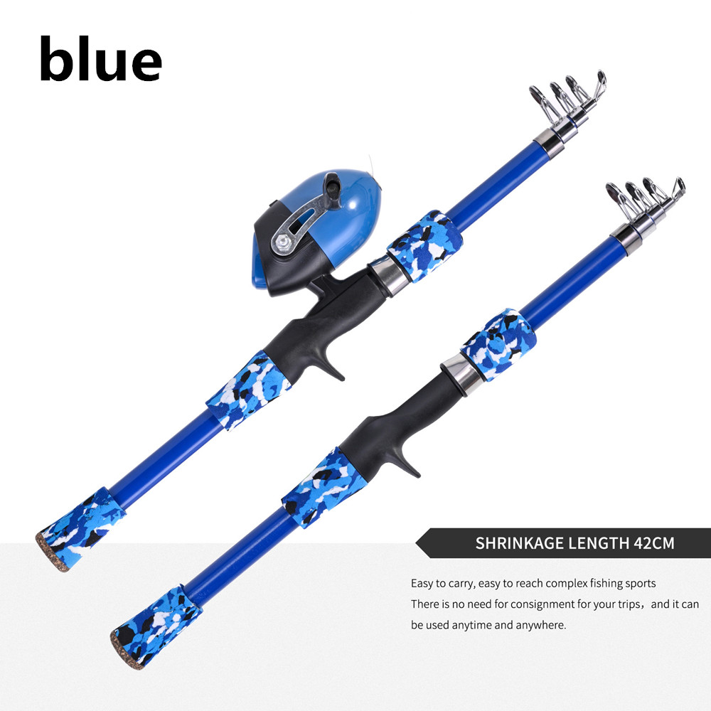 Portable telescopic camouflage - Fishing Equipment For Kids 评论和价格