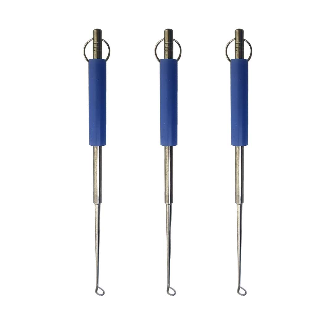 3-Pack Stainless Steel Fish Ho - Fishing Equipment Pictures 评论和价格