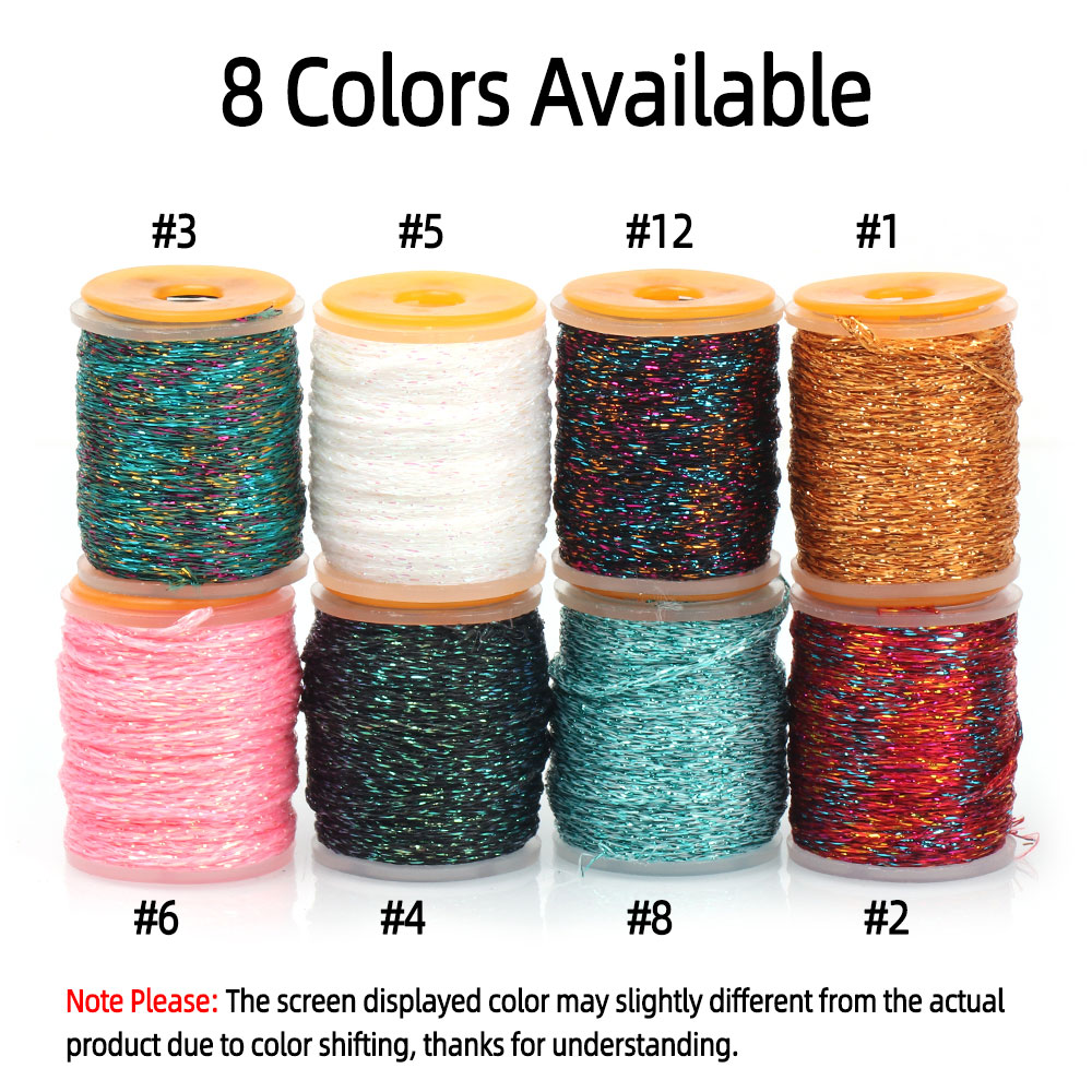 10m/Spool 1mm Holographic Flas - Fishing Equipment Bundle 评论和价格