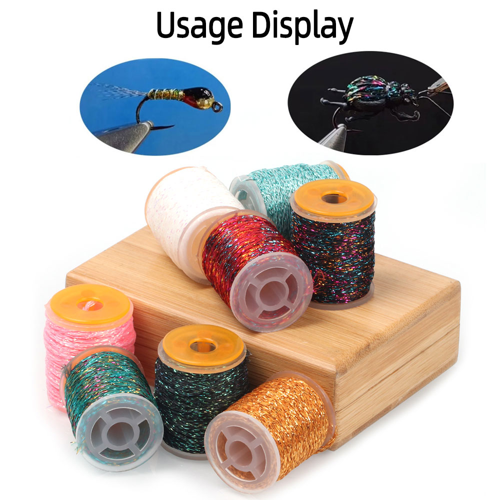 10m/Spool 1mm Holographic Flas - Fishing Equipment Bundle 评论和价格