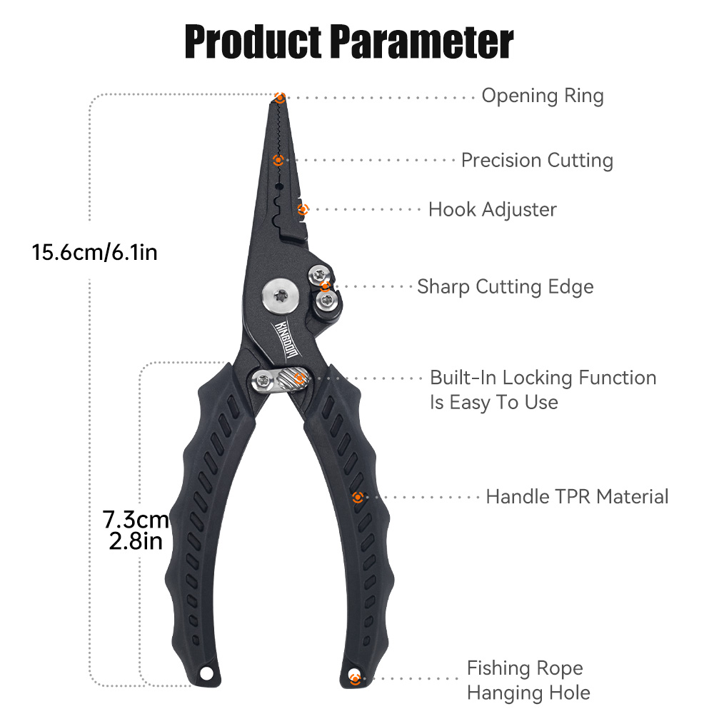 Kingdom Fishing Pliers Multifu - Fishing Equipment Parts 评论和价格