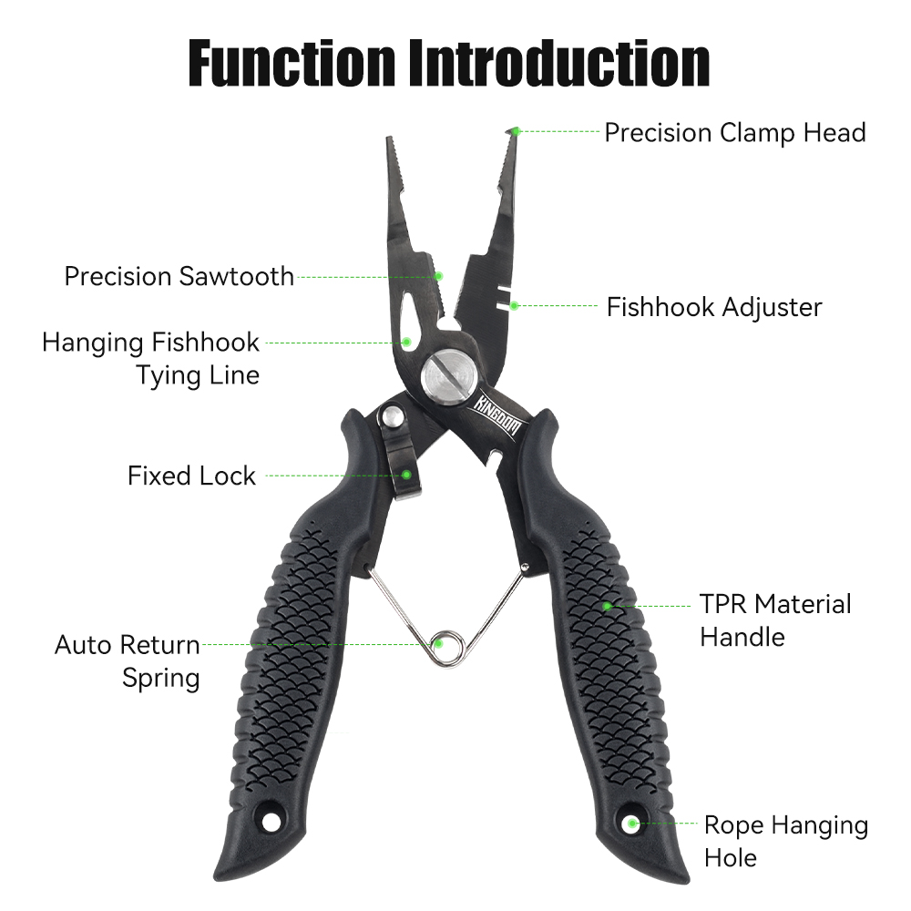 Kingdom Fishing Pliers Multifu - Fishing Equipment Parts 评论和价格