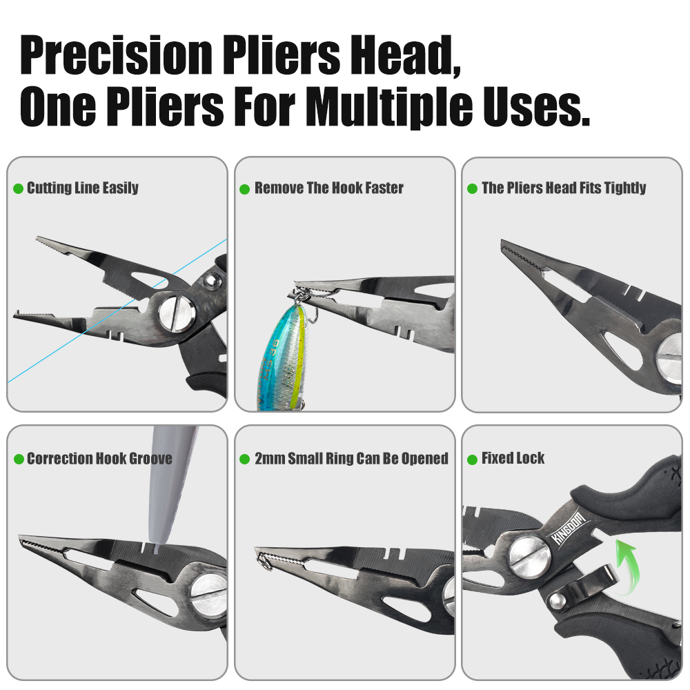 Kingdom Fishing Pliers Multifu - Fishing Equipment Parts 评论和价格