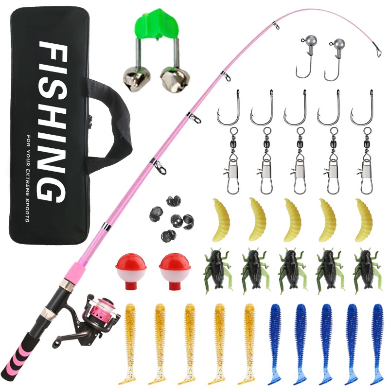 Kids Adult Beginner Fishing Ro - Fishing Equipment For Kids 评论和价格