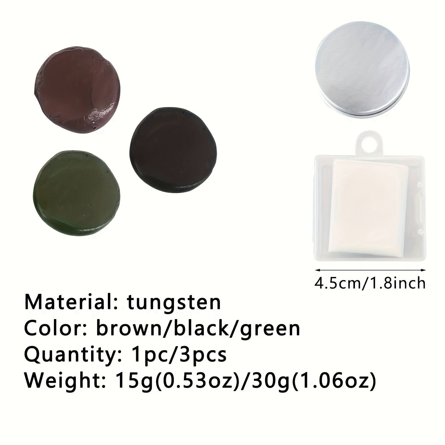 Tungsten Putty 0.5oz(15g) Tika - Fishing Equipment Fly 评论和价格