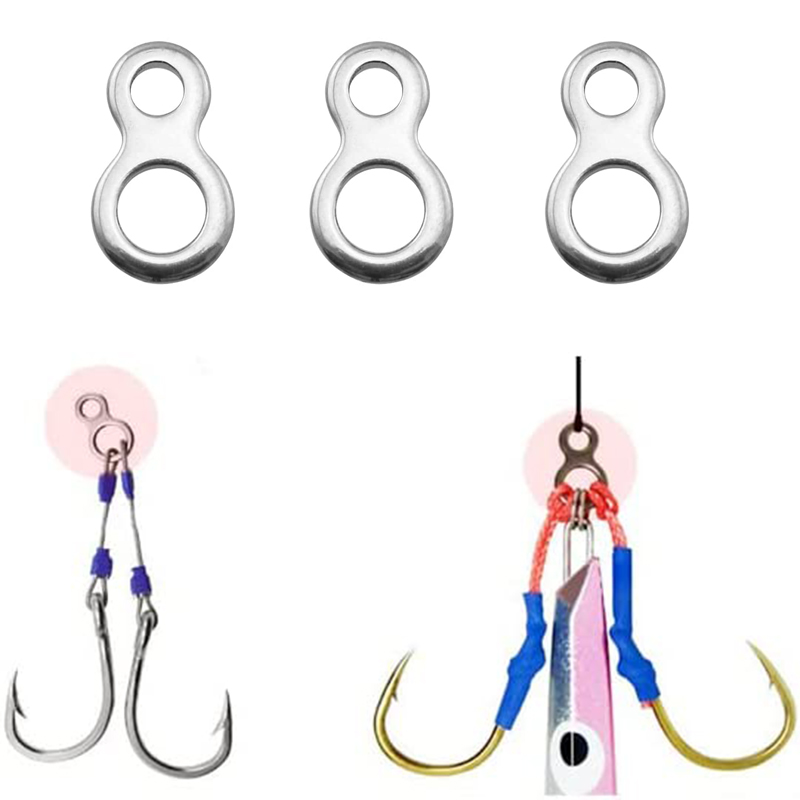 10-50Pcs Stainless Steel Fishi - Fishing Equipment And Tools 评论和价格