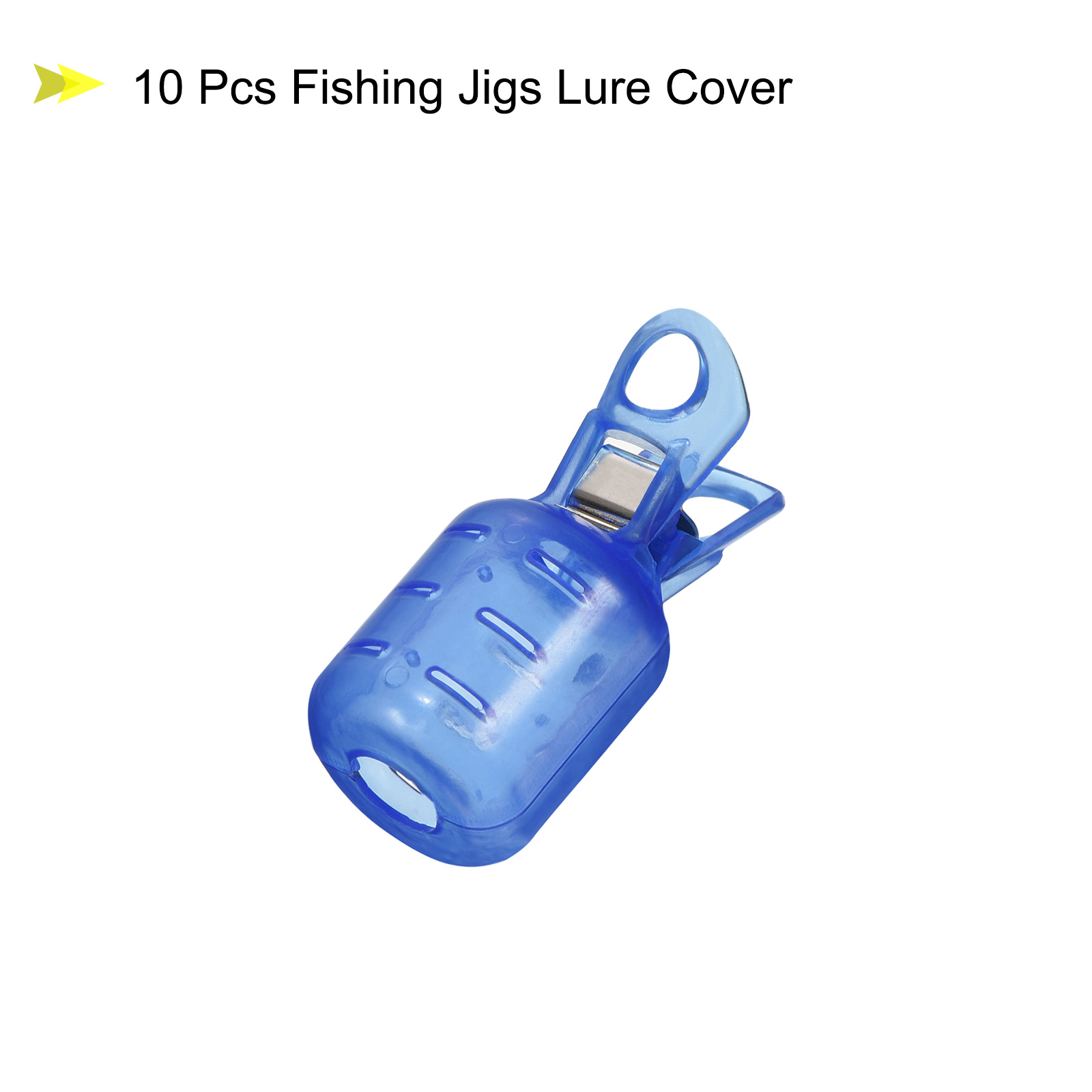 10pcs Small Size Squid Jig Hoo - Fishing Equipment Tackle 评论和价格