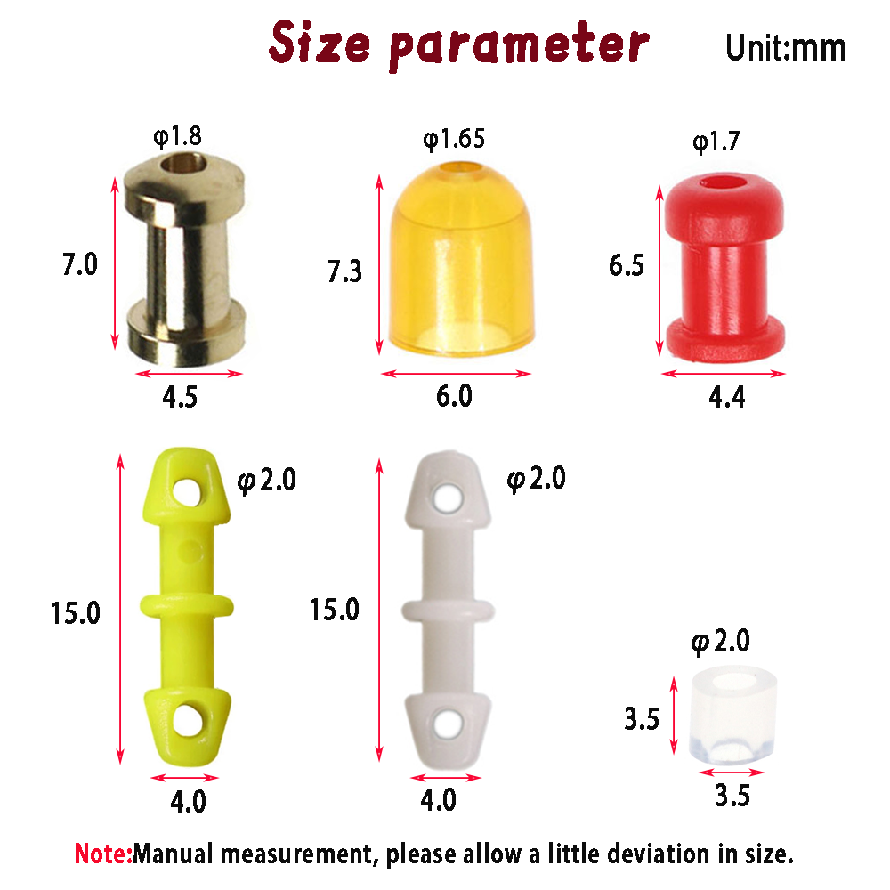 LIONRIVER 500pcs Plastic Coppe - Fishing Equipment Parts 评论和价格