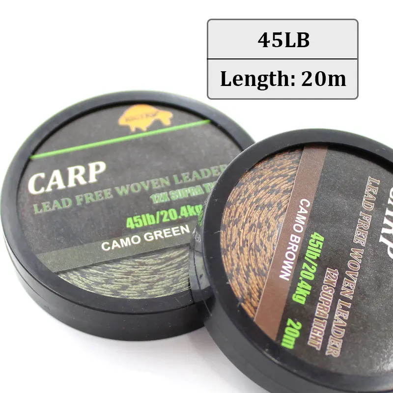 20m Carp Fishing Leader Line L - Fishing Equipment Bundle 评论和价格