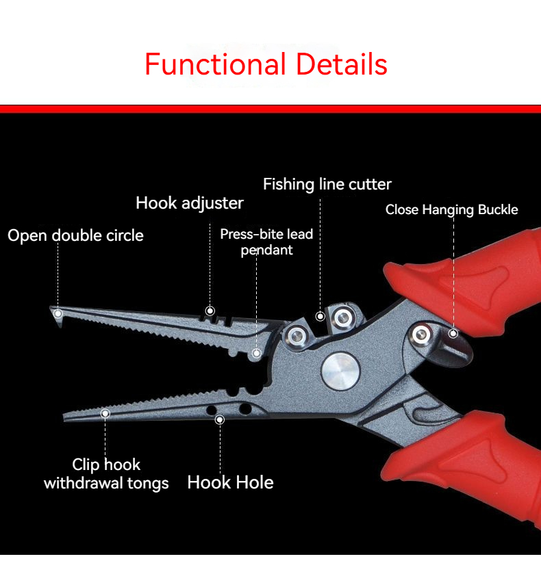 High-Precision Luya Pliers Mul - Fishing Equipment Parts 评论和价格
