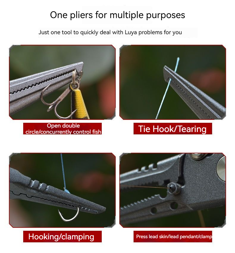 High-Precision Luya Pliers Mul - Fishing Equipment Parts 评论和价格