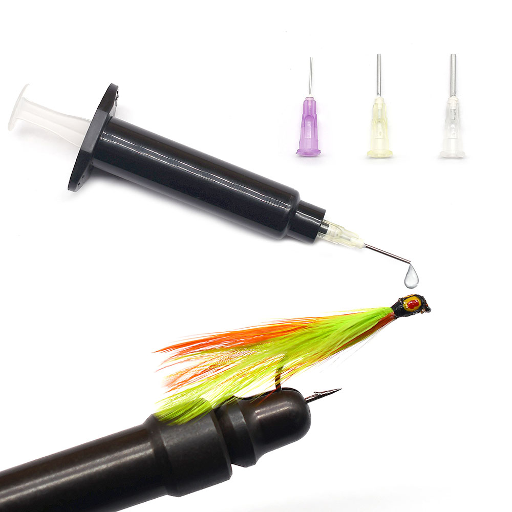 2Sets Black UV Resin Dispensin - Fishing Equipment Fly 评论和价格