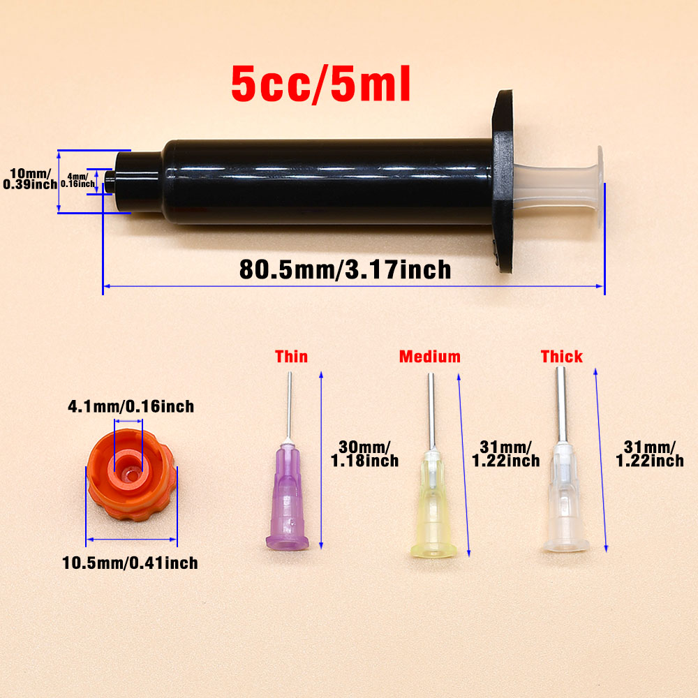 2Sets Black UV Resin Dispensin - Fishing Equipment Fly 评论和价格