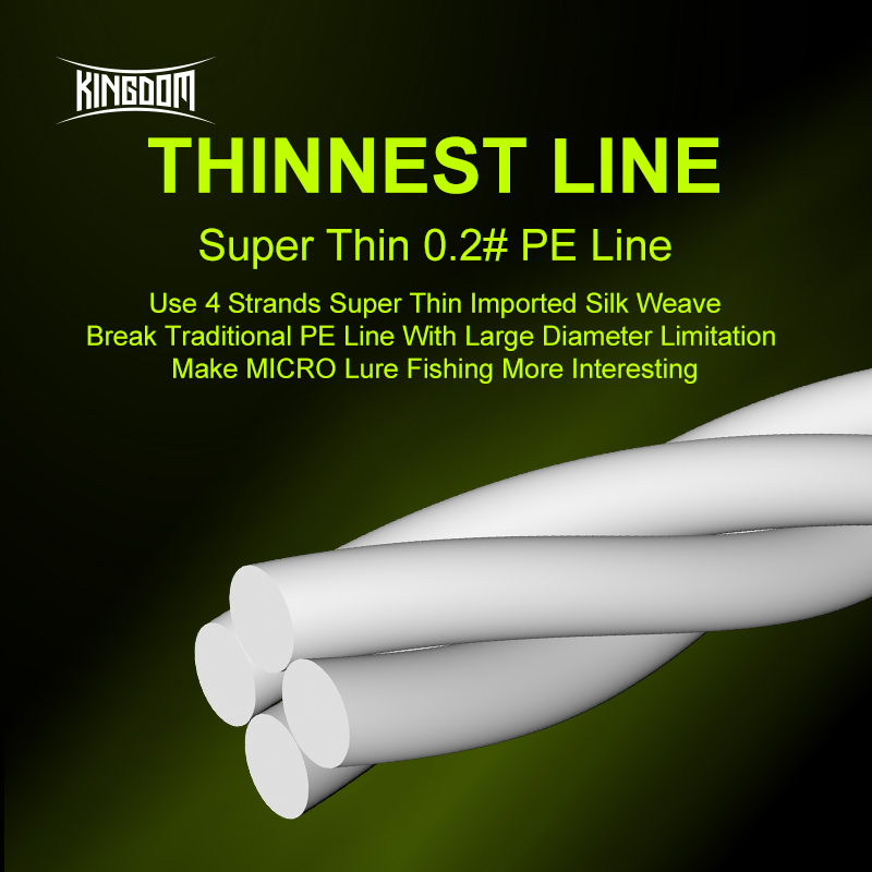 Kingdom THINNEST LINE Super Th - Fishing Equipment Bundle 评论和价格