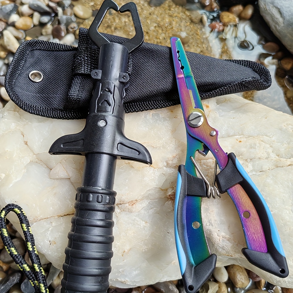 Fishing Pliers and Gripper Set - Fishing Equipment Parts 评论和价格