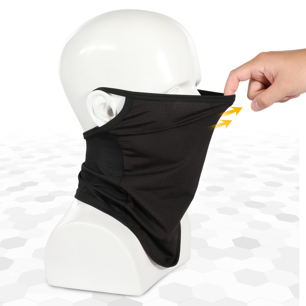 1/2Pcs Ice Silk Face Mask Brea - Fishing Equipment For Kids 评论和价格