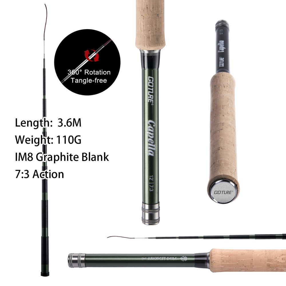 Goture Tenkara Fly Fishing Rod - Fishing Equipment Fly 评论和价格