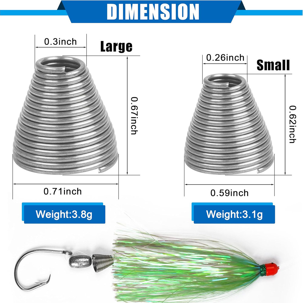 20Pcs Ballyhoo Bait Rigging Sp - Fishing Equipment And Tools 评论和价格