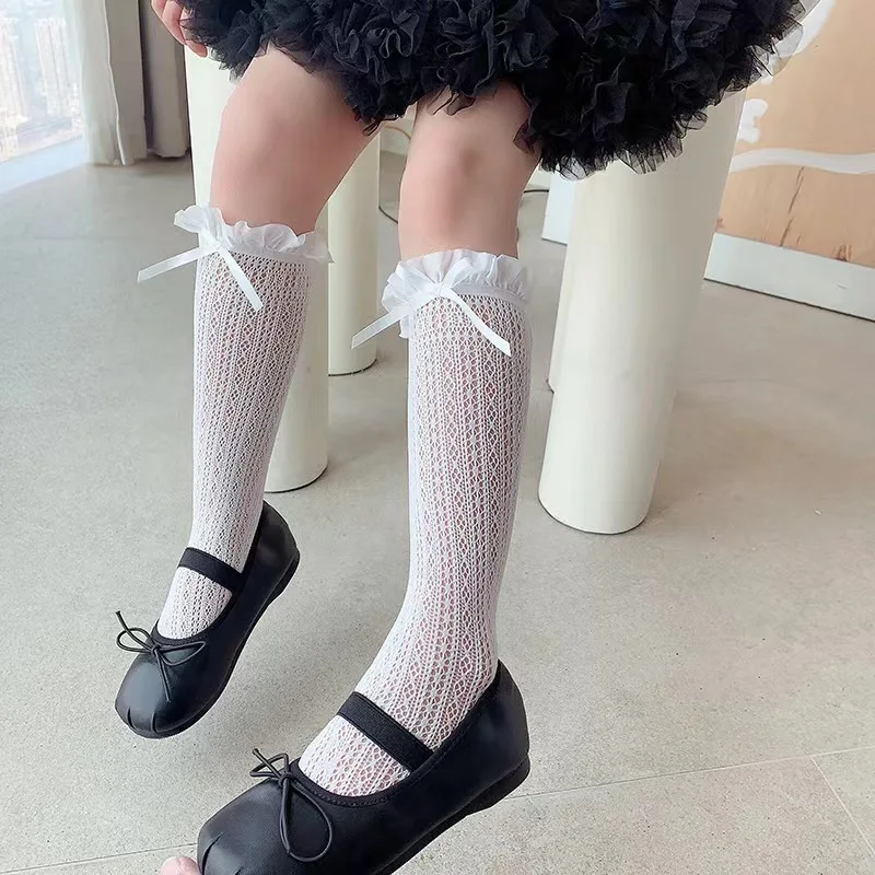 Girls Long Tube Lace Stockings - Fishing Equipment For Kids 评论和价格