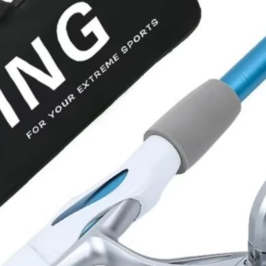 Blue White 1.8M Fishing Rod Re - Fishing Equipment For Kids 评论和价格