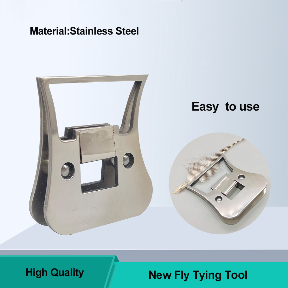 1/2pcs Fly Tying Hackle Clamp  - Fishing Equipment Fly 评论和价格