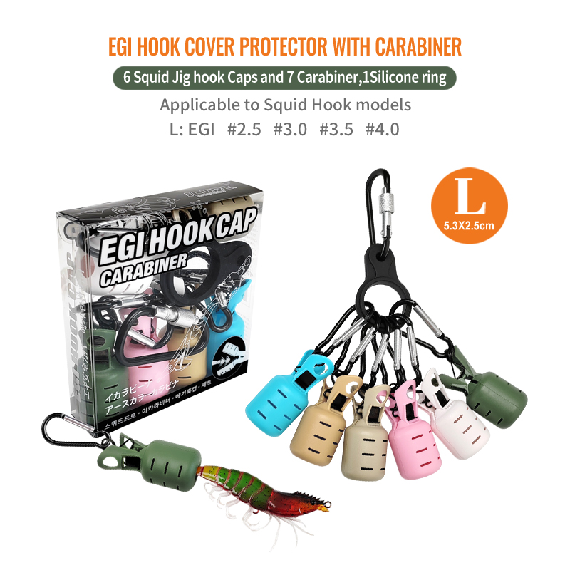 New Squid Jig Bait Protector K - Fishing Equipment Tackle 评论和价格