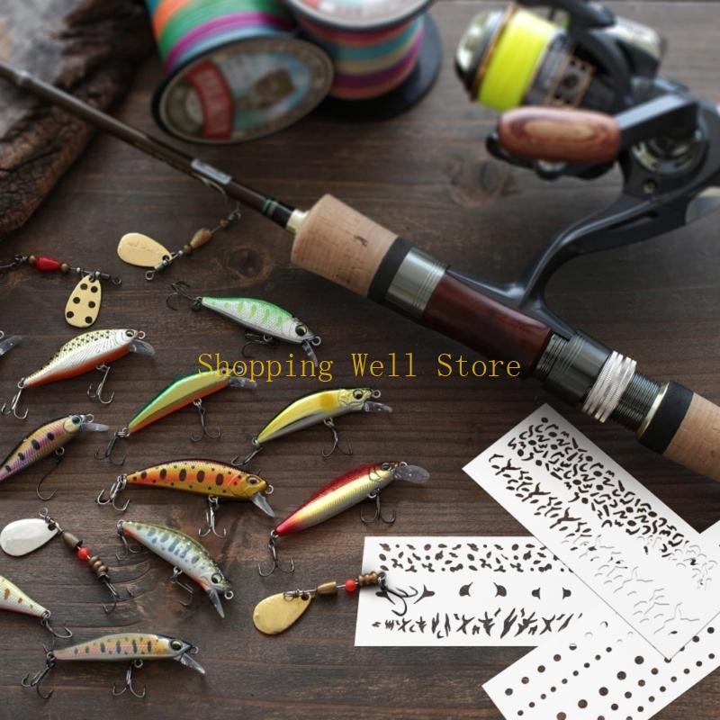 KX4B 6Pcs Hollowed Fishing Lur - Fishing Equipment Tackle 评论和价格