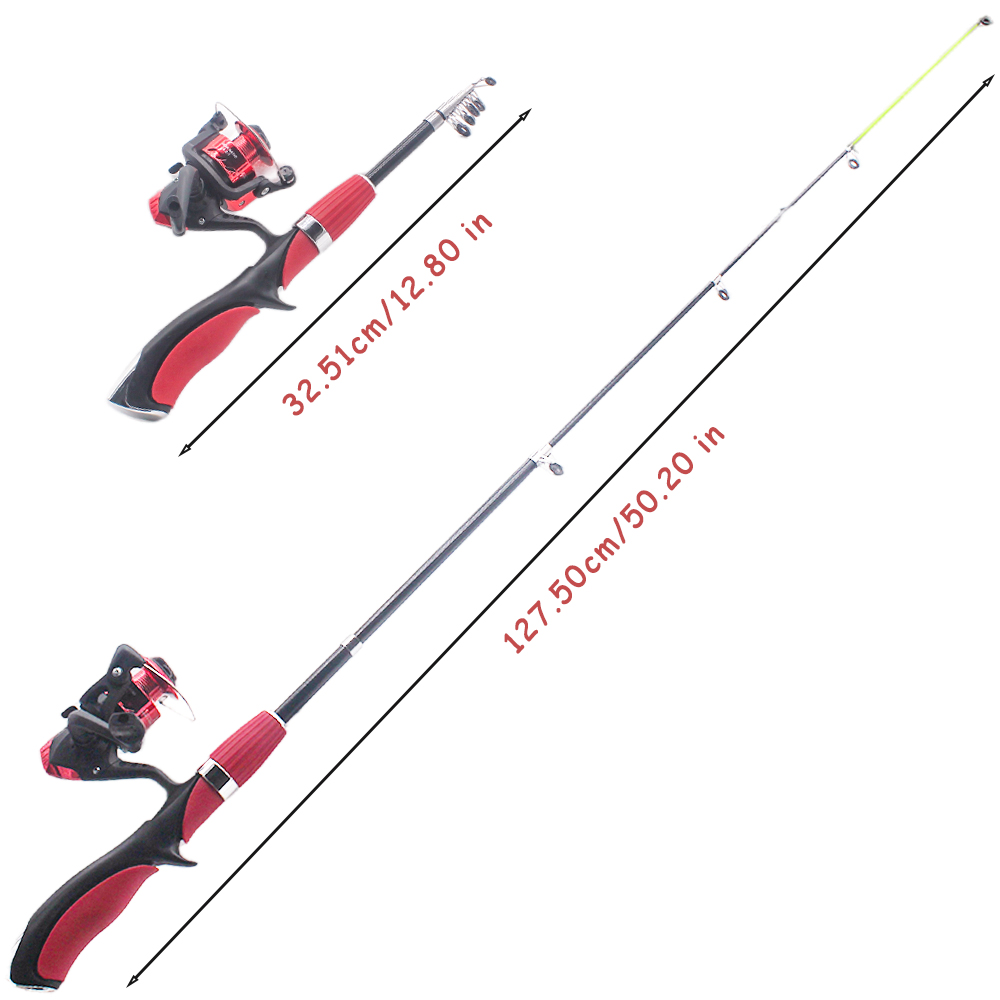 Kids Fishing Pole Set Fishing  - Fishing Equipment For Kids 评论和价格