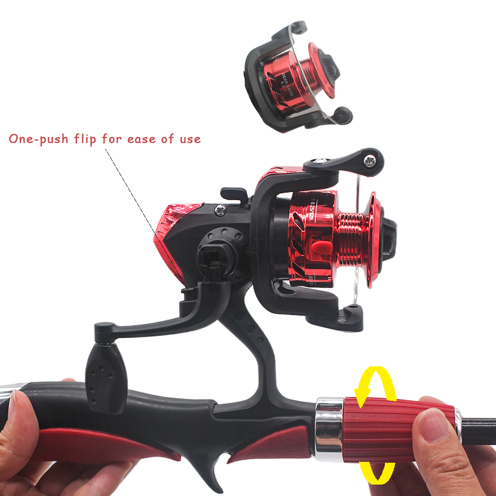 Kids Fishing Pole Set Fishing  - Fishing Equipment For Kids 评论和价格