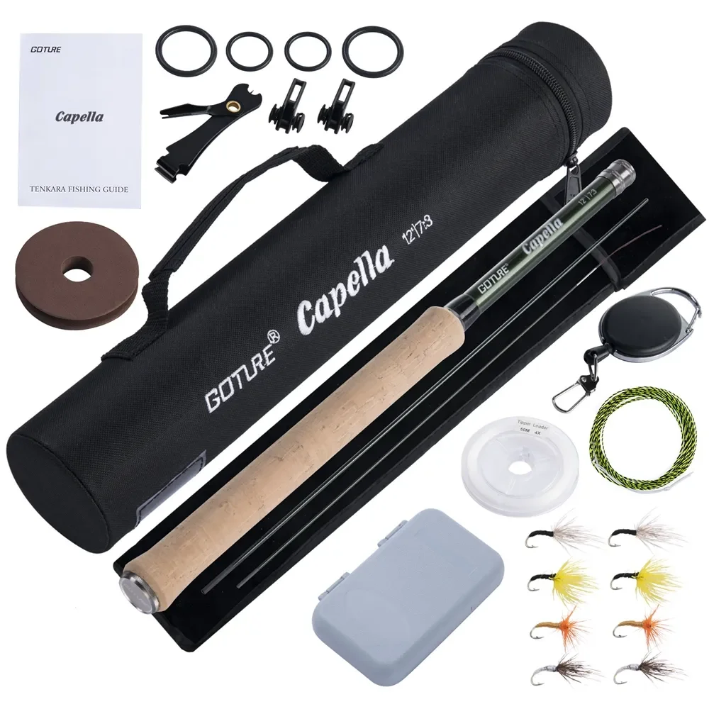 Goture 12FT Classical Tenkara  - Fishing Equipment Fly 评论和价格