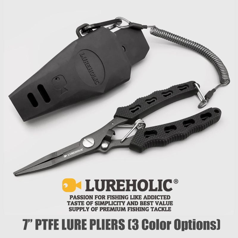 Lureholic 7” PTFE Coated Lure  - Fishing Equipment Bundle 评论和价格
